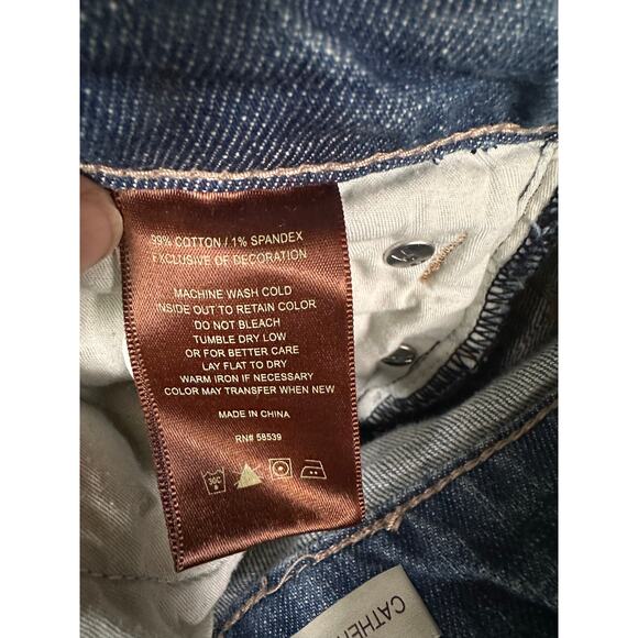 KUT from the Kloth Catherine Boyfriend Jeans Size 8 Midrise Distressed - Picture 6 of 7